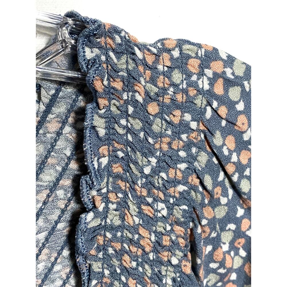 Urban Romantics Top Blouse S Flutter Sleeve Boho Peasant Dainty Coquette Whimsy - Picture 2 of 5